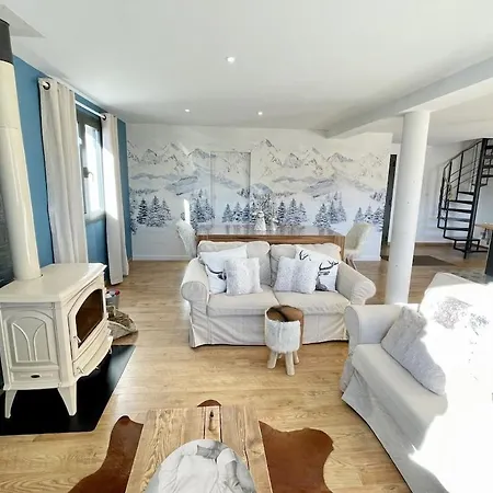 Duplex, 110m2, 7 Minutes Des Pistes, 8 Couchages, Belle Vue Sur Les Montagnes, Cheminee Apartmán Formiguères