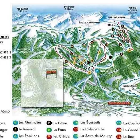 Duplex, 110m2, 7 Minutes Des Pistes, 8 Couchages, Belle Vue Sur Les Montagnes, Cheminee Apartmán Formiguères