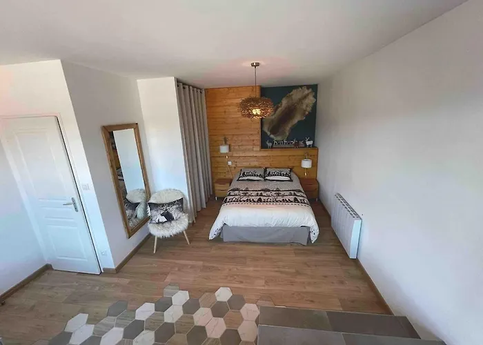 Duplex, 110m2, 7 Minutes Des Pistes, 8 Couchages, Belle Vue Sur Les Montagnes, Cheminee * Формигер