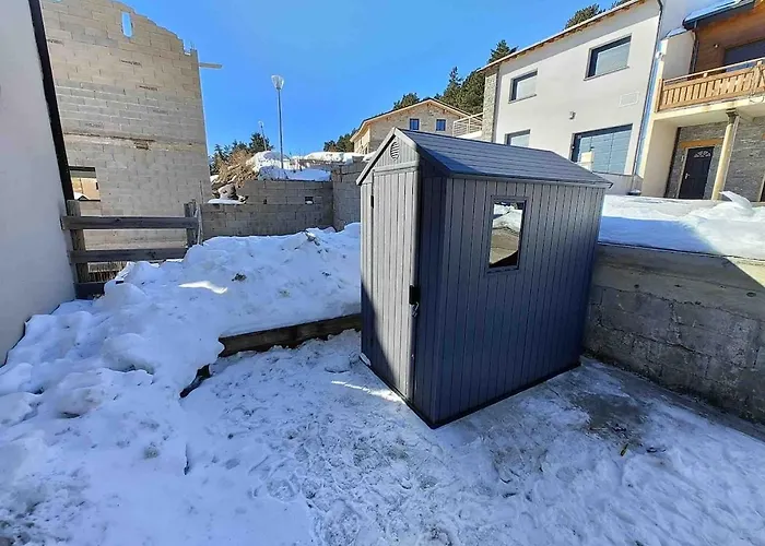 Duplex, 110m2, 7 Minutes Des Pistes, 8 Couchages, Belle Vue Sur Les Montagnes, Cheminee *