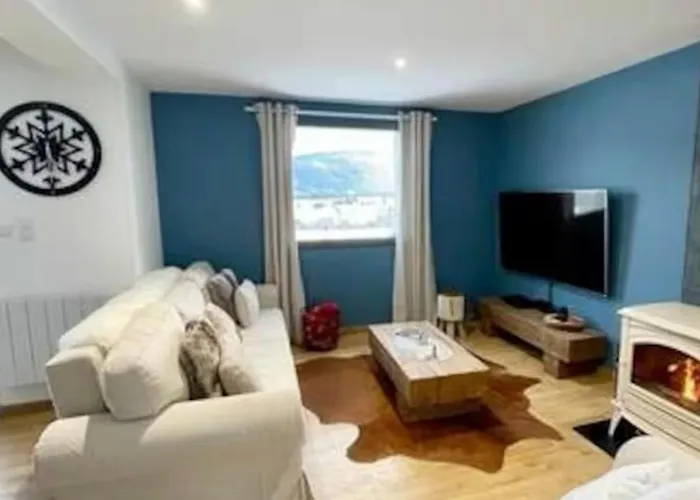 Duplex, 110m2, 7 Minutes Des Pistes, 8 Couchages, Belle Vue Sur Les Montagnes, Cheminee Апартаменты Формигер