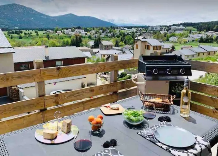 Duplex, 110m2, 7 Minutes Des Pistes, 8 Couchages, Belle Vue Sur Les Montagnes, Cheminee Апартаменты *